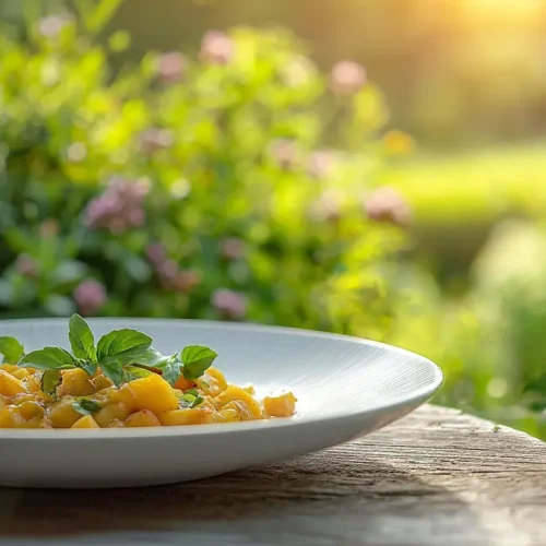 recette Curry de pois chiches et banane verte