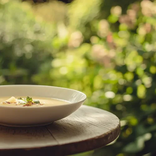 recette Soupe froide banane-coco