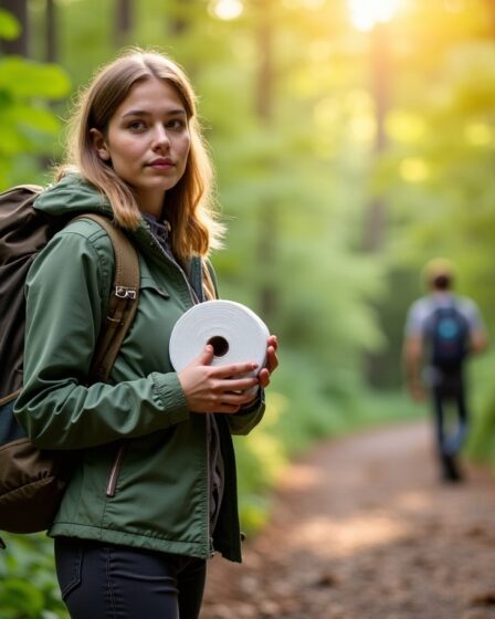Randonnée et papier toilette : astuces écoresponsables pour préserver la nature