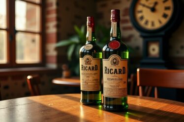 Évolution du prix d'une bouteille de Ricard : comparaison entre 1990 et aujourd'hui