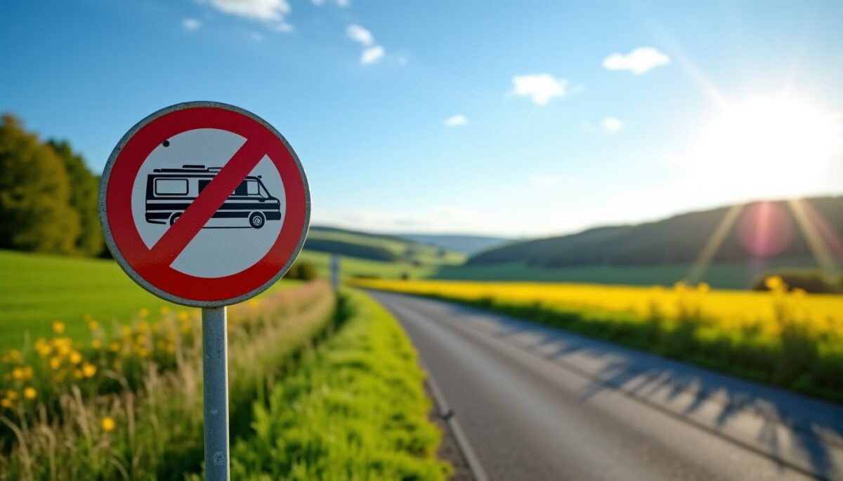 Panneau interdit aux camping-cars de plus de 3,5 tonnes : ce que le Code de la route précise réellement