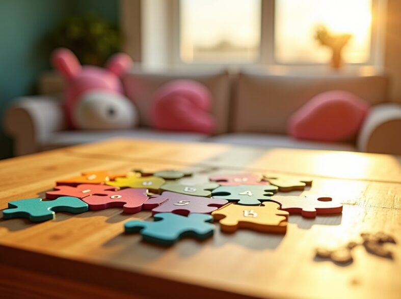 Qualité d'un puzzle enfant : matériaux, découpe et pièces numérotées